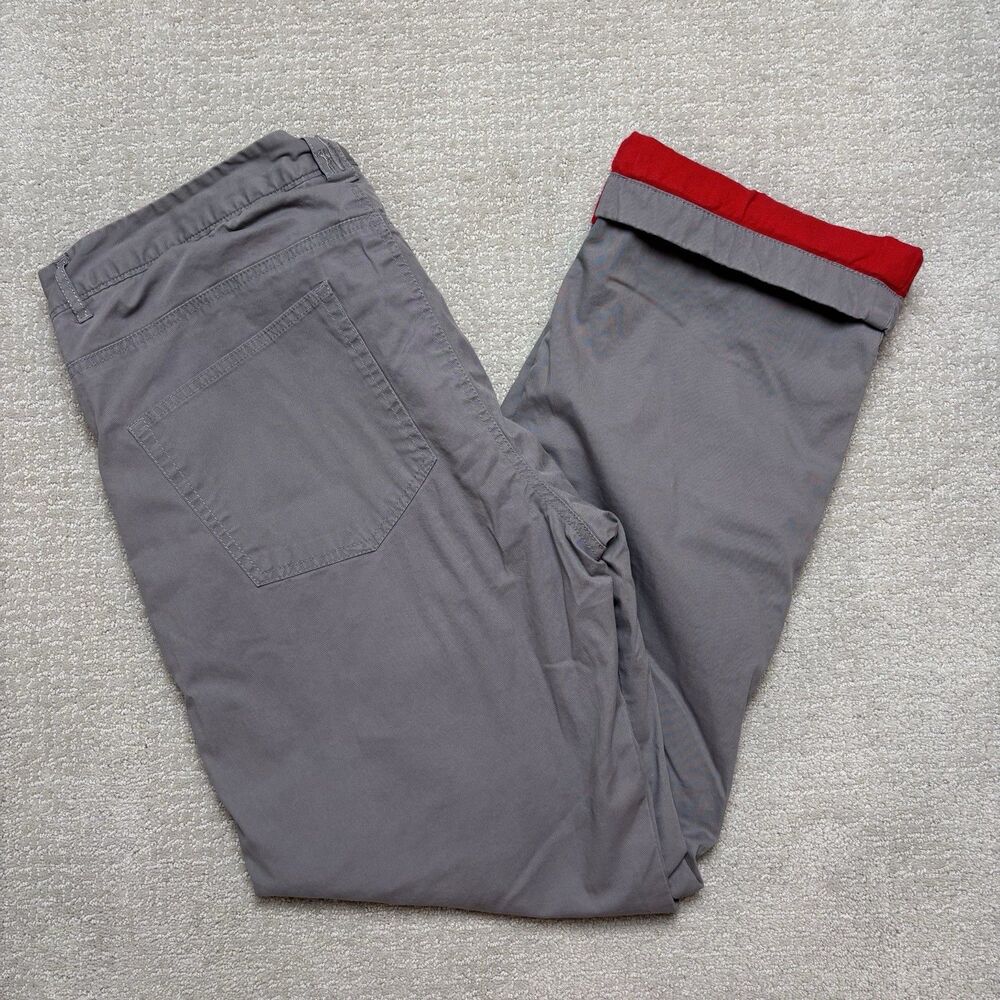 Johnnie-O Men's Tailgaters Fleece Lined Chinos Golf Pants 40x34 Cozy Insulated